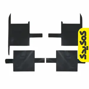 ست دسته موتور سه چرخ باری مدل چهار گوش