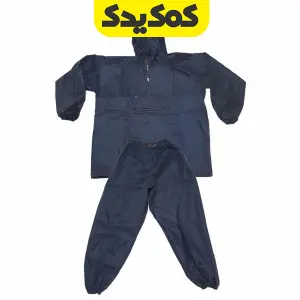 ست بادگیر و شلوار ضد آب یک لایه موتور سواری