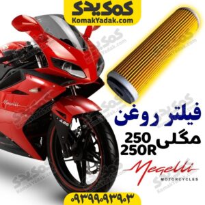 فیلتر روغن موتورسیکلت مگلی 250