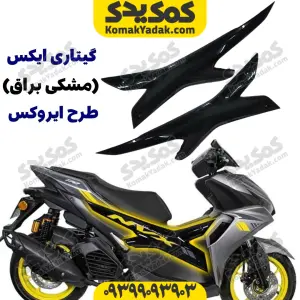 فلاپ گیتاری طرح ایروکس مشکی براق